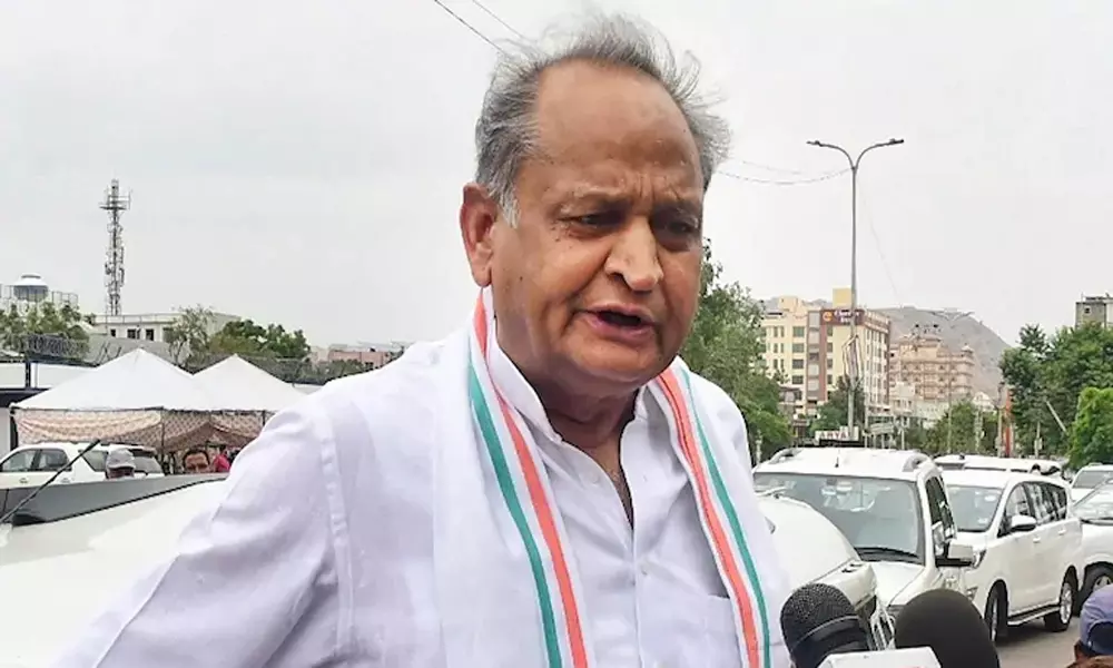 Rajasthan Political crisis: కేంద్రంపై రాజస్థాన్ సీఎం సంచలన ఆరోపణలు