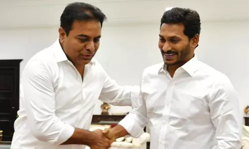 CM Jagan Wishes to KTR: మంత్రి కేటీఆర్ కి సీఎం జగన్ విషెస్!