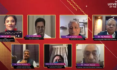 Mahindra University launched in Hyderabad : హైదరాబాద్‌లో మహీంద్రా యూనివర్సిటీ ప్రారంభం