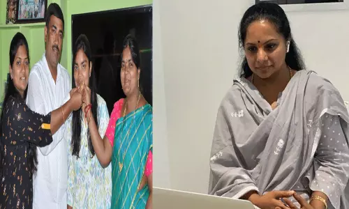 Students like Suharsha make us proud : తెలంగాణ బిడ్డలు విశ్వవ్యాప్తంగా పేరు సంపాదించడం గర్వకారణం: మాజీ ఎంపీ కవిత