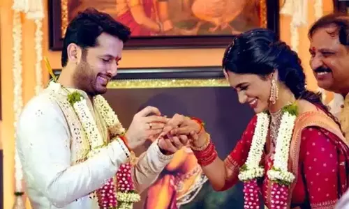 Rang De Team Surprise To Nithiin: నితిన్ మ్యారేజ్ : రంగ్ దే టీం స్పెషల్ గిఫ్ట్