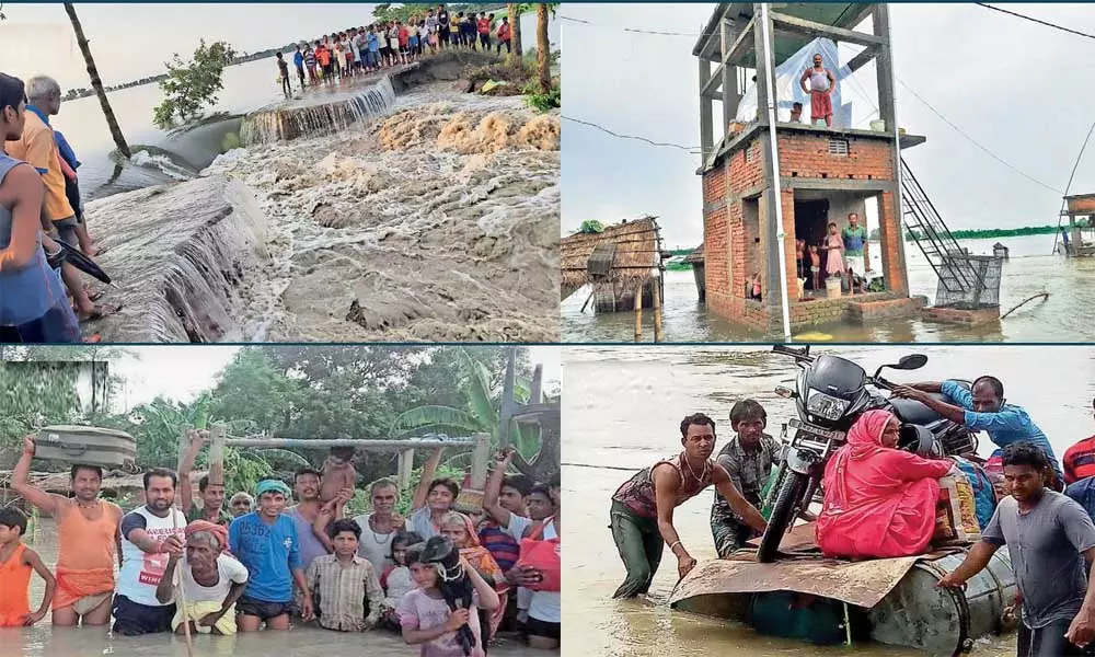 Water Level Increased in Bihar: నేపాల్‌లో భారీ వర్షాలు.. బీహార్‌లో పొంగిపొర్లుతున్న నదులు