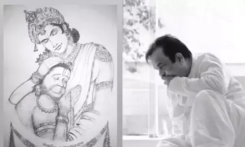 Brahmanandams Sketch Of Lord Ram : బ్రహ్మానందం సూపర్ స్కెచ్.. అభిమానులు ఫిదా!