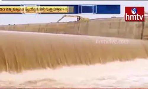 Kaleshwaram Project: ఏకకాలంలో కాళేశ్వరం ప్రాజెక్టులోని 30 పంపులతో నీళ్లు ఎత్తిపోత