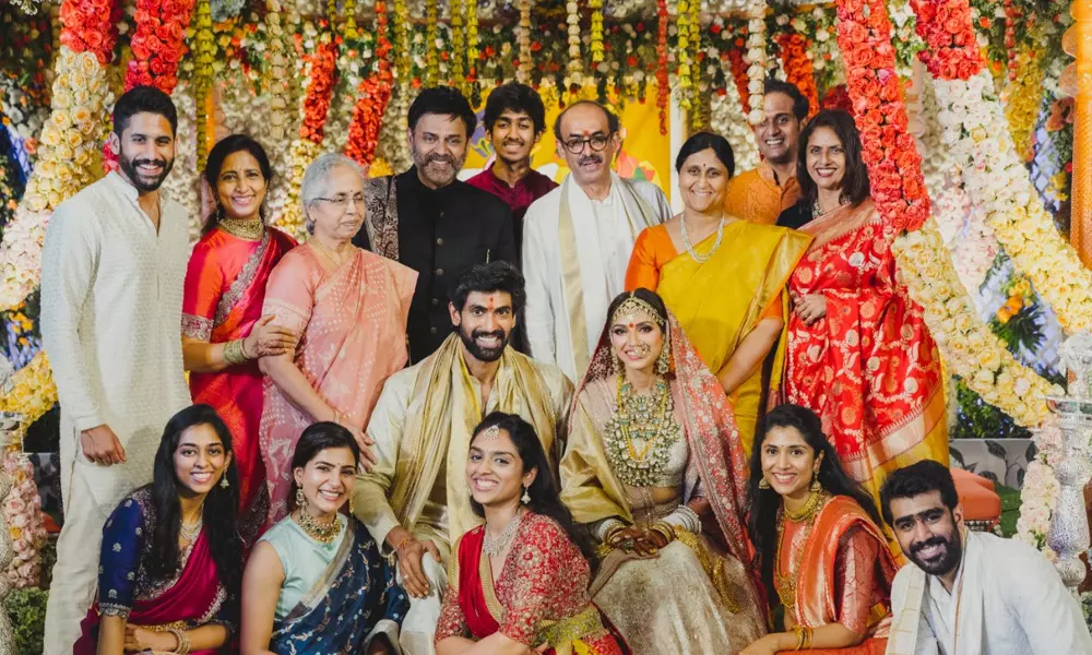 Rana Daggubati - Miheeka Wedding Pics : రానా- మిహీకా పెళ్లి ఫోటోలు!