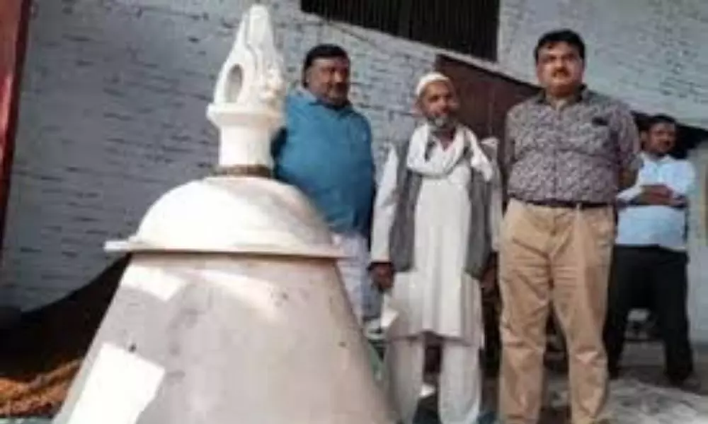 2,100 kg Bell for Ayodhya Ram Temple: అయోధ్య రామమందిరంలో భారీ గంట..ఏర్పాటుకు రంగం సిద్ధం