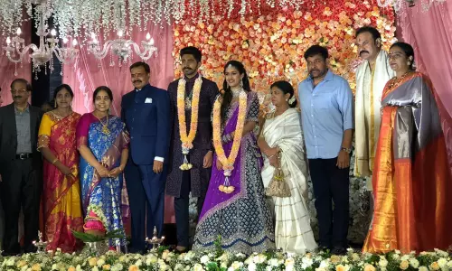 Niharika kOnidala engagement  today