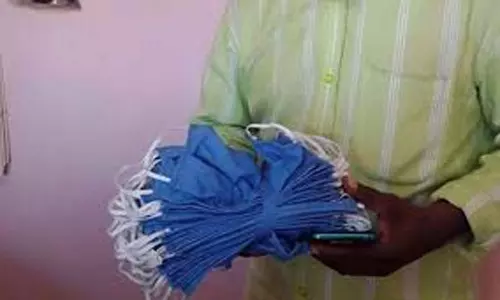 AP Government Tenders: మాస్క్ ల పంపిణీ పూర్తి చేయడానికి ఏపీ ప్రభుత్వం సిద్ధం.. టెండర్ల ప్రక్రియ షురూ! AP Government Tenders: మాస్క్ ల పంపిణీ పూర్తి చేయడానికి ఏపీ ప్రభుత్వం సిద్ధం.. టెండర్ల ప్రక్రియ షురూ!