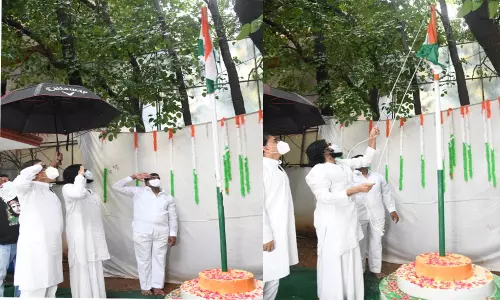 Independence Day 2020: జాతీయ జెండా ఆవిష్కరించిన పవన్ కల్యాణ్