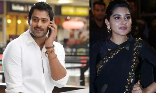 Prabhas With Nivetha Thomas :   ప్రభాస్ సరసన నాని హీరోయిన్?