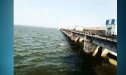 శ్రీపాద ఎల్లంపల్లి ప్రాజెక్ట్ లో భారీగా చేరిన వరదనీరు శ్రీపాద ఎల్లంపల్లి ప్రాజెక్ట్ లో భారీగా చేరిన వరదనీరు