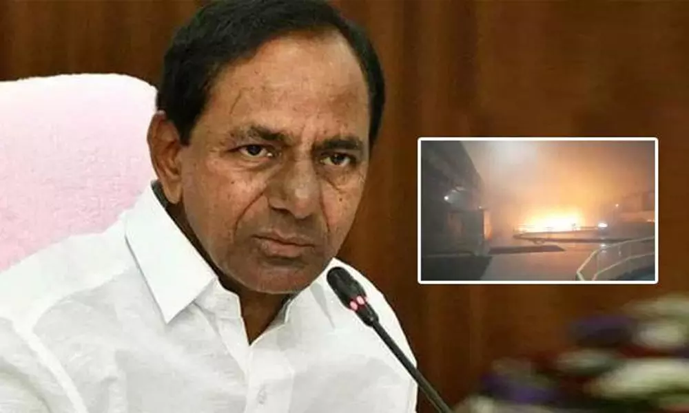 Srisailam Fire Accident: సీఐడీ విచార‌ణ‌కు సీఎం కేసీఆర్ ఆదేశం
