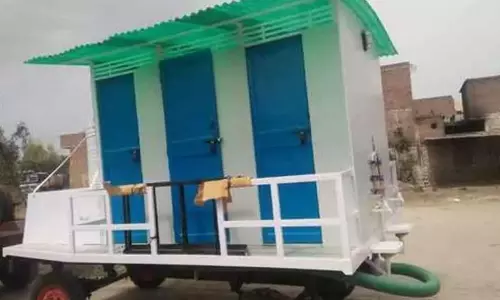 Minster Harish Rao: సంగారెడ్డిలో ఆరు మొబైల్ టాయిలెట్లను ప్రరంభించిన మంత్రి హరీష్ రావు