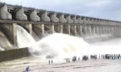 Saraswati Barrage Updates: సరస్వతి బ్యారేజ్ 10 గేట్లు ఎత్తిన అధికారులు Saraswati Barrage Updates: సరస్వతి బ్యారేజ్ 10 గేట్లు ఎత్తిన అధికారులు