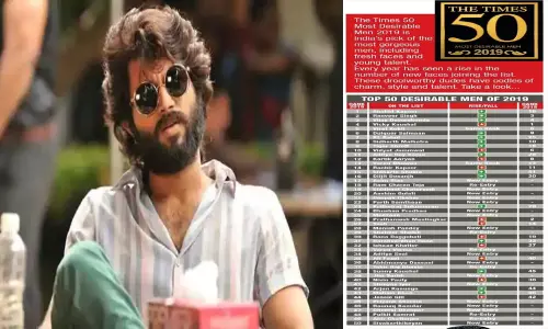 Vijay Devarakonda : టాప్ 10 లో టాలీవుడ్ నుంచి విజయ్ దేవరకొండ ఒక్కడే! Vijay Devarakonda : టాప్ 10 లో టాలీవుడ్ నుంచి విజయ్ దేవరకొండ ఒక్కడే!
