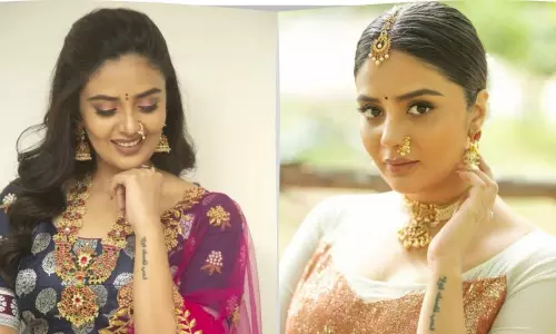 Sree Mukhi Traditional Look: బుట్టబొమ్మలా శ్రీముఖి Sree Mukhi Traditional Look: బుట్టబొమ్మలా శ్రీముఖి