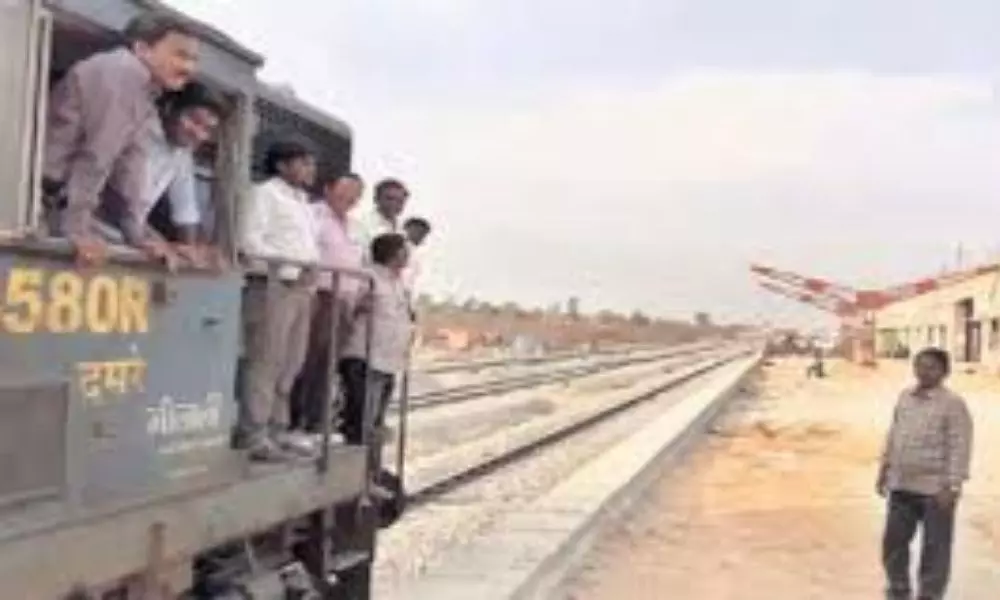 RailwayLine to Siddipet: సిద్ధిపేటకు రైల్వే కూత 2022 ప్రధమార్థంలో.. వేగంగా కొనసాగుతున్న పనులు