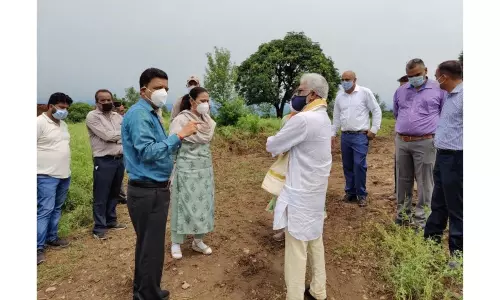 TTD Chairman Inspects  jammu Temple Works:  జమ్మూ లో దివ్యక్షేత్రం నిర్మాణ స్థలాన్ని పరిశీలించిన టిటిడి చైర్మన్.