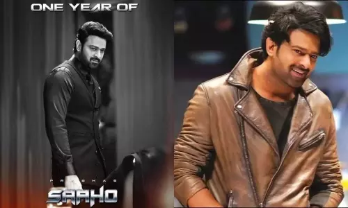 One Year For Prabhas Saaho: ప్రభాస్ సాహో కి ఏడాది.. ఫ్యాన్స్ కి మెమరీ షేర్ చేసిన ప్రభాస్! One Year For Prabhas Saaho: ప్రభాస్ సాహో కి ఏడాది.. ఫ్యాన్స్ కి మెమరీ షేర్ చేసిన ప్రభాస్!