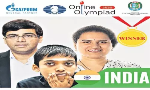 India FIDE Chess Olympiad Winner: ఫిడే చెస్ ఒలంపియాడ్ విజేతగా భారత్.. ప్రధాని మోదీ అభినందన India FIDE Chess Olympiad Winner: ఫిడే చెస్ ఒలంపియాడ్ విజేతగా భారత్.. ప్రధాని మోదీ అభినందన