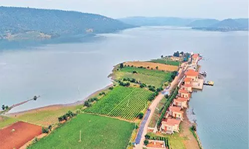 సోమశిల ప్రకృతి అందాలు.. అధికారులకు కనిపించడంలేదు !