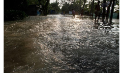 West Godavari Flood Updates: కుక్కునూరు లోని గుండేటివాగు ,వేలేరుపాడులోని ఎద్దువాగుపై పారుతున్న వరదనీరు.. West Godavari Flood Updates: కుక్కునూరు లోని గుండేటివాగు ,వేలేరుపాడులోని ఎద్దువాగుపై పారుతున్న వరదనీరు..