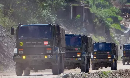 India tightens security : తూర్పు లడఖ్‌లో ఉద్రిక్తతలు.. భద్రతను కఠినతరం చేసిన భారత్..