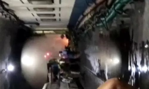 శ్రీశైలం ఎడమగట్టు విద్యుత్ కేంద్రంలో మరో ప్రమాదం