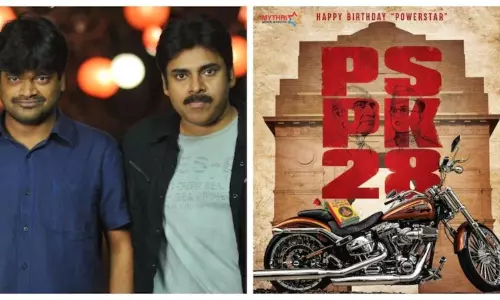 PSPK 28 First Look: ఎనిమిదేళ్ళ తరువాత మళ్ళీ గబ్బర్ సింగ్ తో హరీష్ రెడీ!