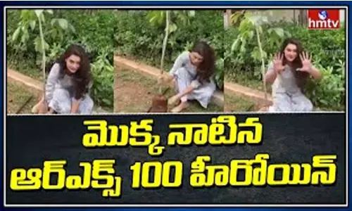 Payal Rajput Green India Challenge: మొక్క నాటిన ఆర్ఎక్స్ 100 హీరోయిన్