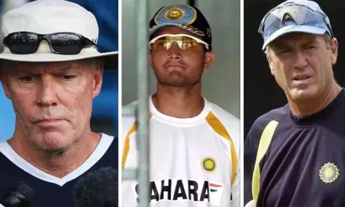 John Wright: 2004 పాకిస్తాన్ పర్యటనకు గంగూలీ ధోనిని కోరుకున్నాడు: జాన్ రైట్