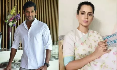 Kollywood Hero Vishal Supports Kangana: నీ ధైర్యసాహసాలకు హ్యాట్సాఫ్.. కంగనాకు మద్దతుగా హీరో విశాల్..