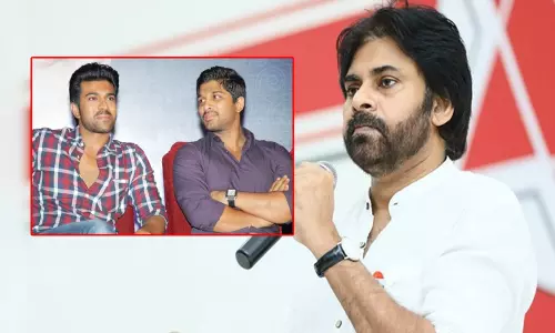 చరణ్, అల్లు అర్జున్ లకి పవన్ స్పెషల్ థాంక్స్!