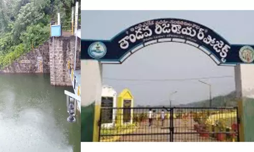Thandava Reservoir: రిజర్వాయర్లలో జలకళ..తాండవ దిగువకు 1,000క్యూసెక్కుల నీరు విడుదల..