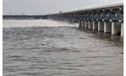 Sripada Yellampalli project updates: శ్రీరామ్ సాగర్ ప్రాజెక్టు నుండి బారీగా చేరుతున్న వరదనీరు.. Sripada Yellampalli project updates: శ్రీరామ్ సాగర్ ప్రాజెక్టు నుండి బారీగా చేరుతున్న వరదనీరు..