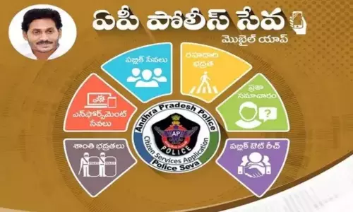 CM Jagan Launches Police Seva App : ఏపీలో పోలీస్ సేవ యాప్..ప్రారంభించిన సీఎం జగన్