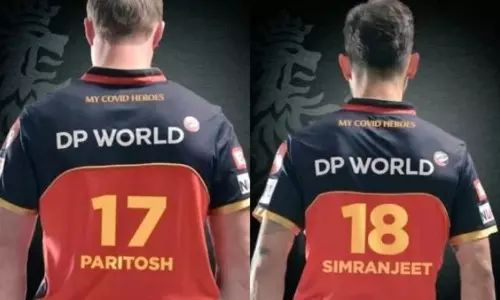 IPL 2020: ఆర్సీబీ ఫ్యాన్స్‌కు సర్‌ప్రైజ్‌.. కోహ్లి, ఏబీల జెర్సీల మీద కొత్త పేర్లు