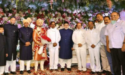 Hyderabad Updates: ఎంపీ అసదుద్దీన్ ఓవైసీ కుమార్తె వివాహ వేడుకలో పాల్గొన్న సీఎం కేసీఆర్