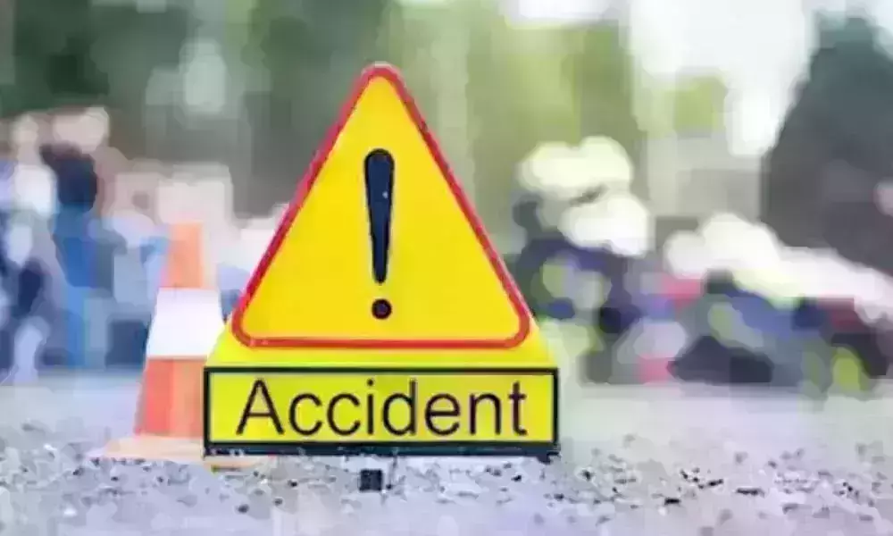 Road Accident In Srisailam : శ్రీశైలం ఘాట్ రోడ్డులో ఘోర రోడ్డు ప్రమాదం