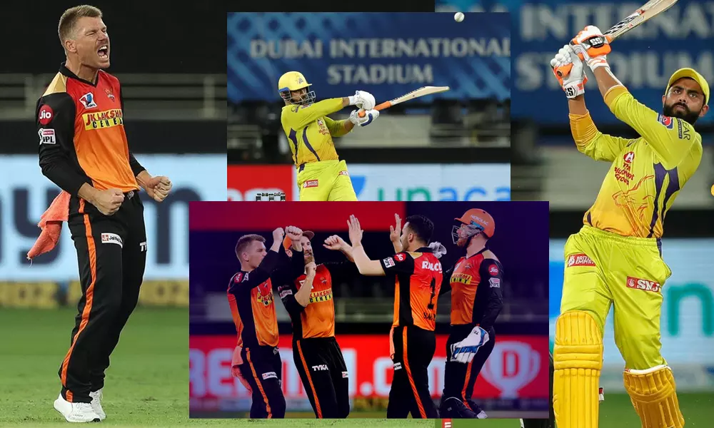 IPL 2020 Match 14 Updates : ధోనీ సేన టాప్ లేపిన సన్ రైజర్స్!
