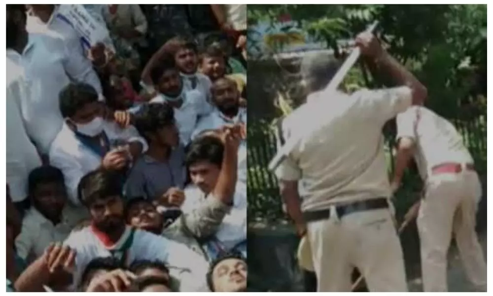 Students Protest : హైదరాబాద్ జేఎన్టీయూ వద్ద విద్యార్థుల ఆందోళన