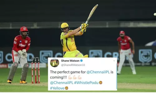 IPL 2020: వార్నింగ్  ఇచ్చి మరీ ..   విధ్వంసం సృష్టించిన వాట్స‌న్‌