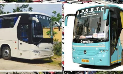 తొలగని ప్రతిష్టంభన.. తెలుగు రాష్ట్రాల మధ్య ఆర్టీసీ సర్వీసులు ప్రస్తుతం లేనట్టే! తొలగని ప్రతిష్టంభన.. తెలుగు రాష్ట్రాల మధ్య ఆర్టీసీ సర్వీసులు ప్రస్తుతం లేనట్టే!