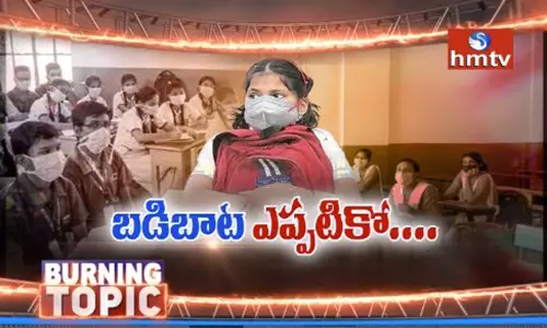 కాలేజీలు తెరుస్తున్నారు...మరి స్కూల్స్ మాటేంటి ?