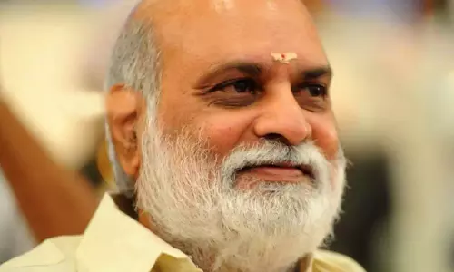 కొత్త సినిమాకి ముహూర్తం పెట్టిన దర్శకేంద్రుడు! కొత్త సినిమాకి ముహూర్తం పెట్టిన దర్శకేంద్రుడు!