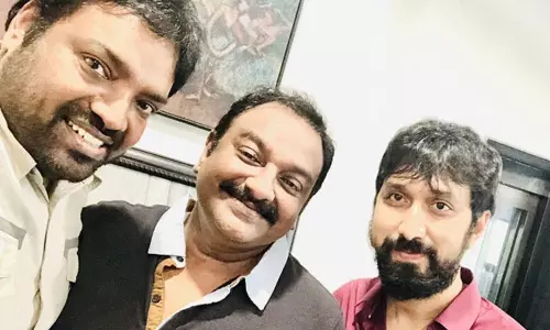 చిరంజీవి ముగ్గురు డైరెక్టర్లు : వైర‌ల్ అవుతున్న సెల్ఫీ!