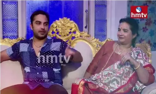 హీరో విశ్వక్ సేన్ తల్లితో ఈ వారం మాతృదేవోభవ హీరో విశ్వక్ సేన్ తల్లితో ఈ వారం మాతృదేవోభవ