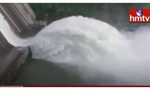 శ్రీశైలం జలాశయానికి కొనసాగుతున్న వరద ప్రవాహం..వీడియో.. శ్రీశైలం జలాశయానికి కొనసాగుతున్న వరద ప్రవాహం..వీడియో..