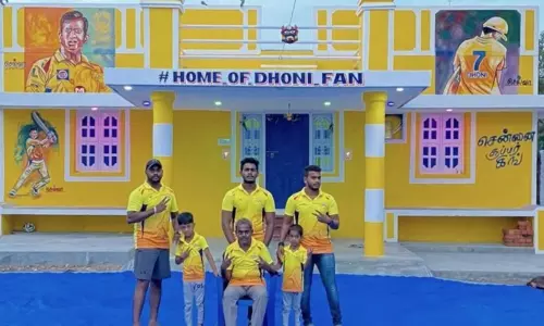 IPL 2020: ధోనీపై అభిమానంతోనే ఇలా చేశా.. IPL 2020: ధోనీపై అభిమానంతోనే ఇలా చేశా..