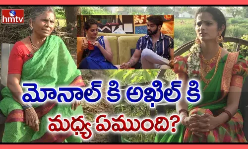 అఖిల్, మోనాల్ కి మధ్య ఏముంది.. గంగవ్వ ఏమందంటే?